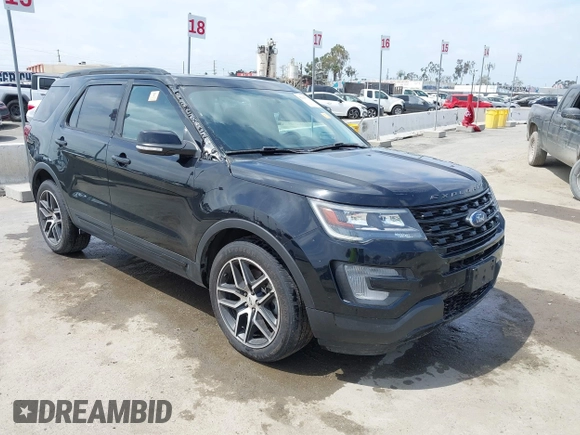 2017 Ford Explorer Sport with VIN 1FM5K8GT9HGC47708, listed as a IAAI auction lot 42117771 with 141,363 mi miles and . Bid and sale history available at DreamBid. Image 1.