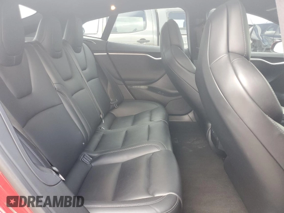 2018 Tesla Model S 75D with VIN 5YJSA1E40JF259792, listed as a Copart auction lot 56502085 with 116,821 mi miles and Salvage title. Bid and sale history available at DreamBid. Image 10.