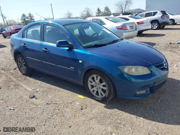 2007 Mazda Mazda3 s Touring with VIN JM1BK323171630318, listed as a IAAI auction lot 41750386 with 232,731 mi miles. Bid and sale history available at carsss.com. Image 1.