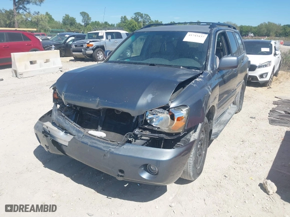 2007 Toyota Highlander with VIN JTEGD21A570160015, listed as a IAAI auction lot 41743437 with 170,369 mi miles. Bid and sale history available at carsss.com. Image 17.