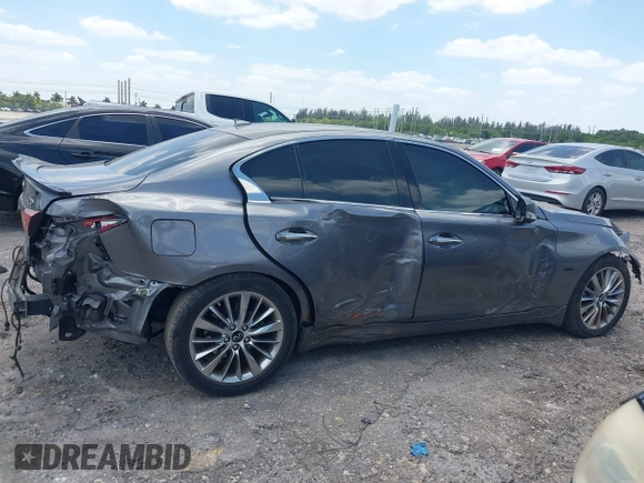 2019 Infiniti Q50 Luxe с VIN JN1EV7AP8KM541274, выставлен на аукционе IAAI как лот 42160208 с пробегом 35 434 миль миль и . История ставок и продаж доступна на DreamBid. Изображение 14.