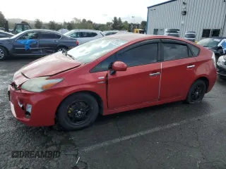 2011 Toyota Prius I with VIN JTDKN3DU8B1474686, listed as a Copart auction lot 51343785 with 287,264 mi miles and Salvage Title. Bid and sale history available at carsss.com. Image 1.