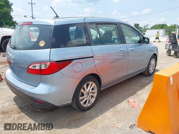 2013 Mazda 5 Sport z VIN JM1CW2BL8D0162446, wystawiony jako IAAI lot #42480874 z przebiegiem 158 223 mil mil oraz . Historia ofert i sprzedaży dostępna na DreamBid. Obrazek 4.