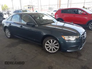 2013 Audi A6 Premium Plus with VIN WAUGFAFC4DN125819, listed as a IAAI auction lot 42354317 with 58,218 mi miles and . Bid and sale history available at DreamBid. Image 1.