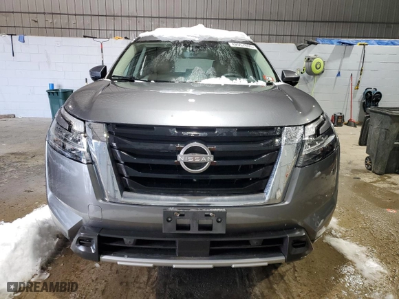2023 Nissan Pathfinder Platinum with VIN 5N1DR3DJ1PC208078, listed as a Copart auction lot 42957895 with 40,105 mi miles and Salvage Title. Bid and sale history available at carsss.com. Image 5.