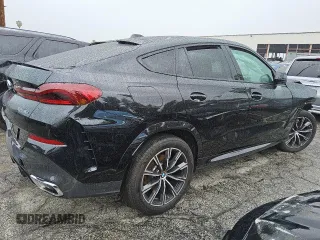 2025 BMW X6 xDrive40i with VIN 5UX33EX02S9W96445, listed as a Copart auction lot 49063285 with 0 mi miles and Clean Title. Bid and sale history available at carsss.com. Image 3.