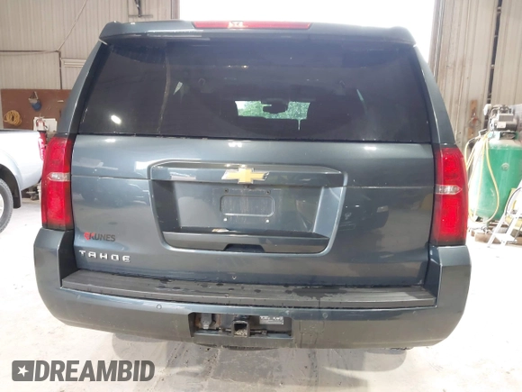 2020 Chevrolet Tahoe LT with VIN 1GNSKBKC3LR161181, listed as a IAAI auction lot 42536094 with 129,939 mi miles and . Bid and sale history available at DreamBid. Image 16.