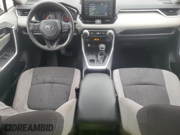 2019 Toyota RAV4 XLE with VIN JTMP1RFV5KD502131, listed as a Copart auction lot 44946185 with 90,674 mi miles and Salvage Title. Bid and sale history available at carsss.com. Image 8.