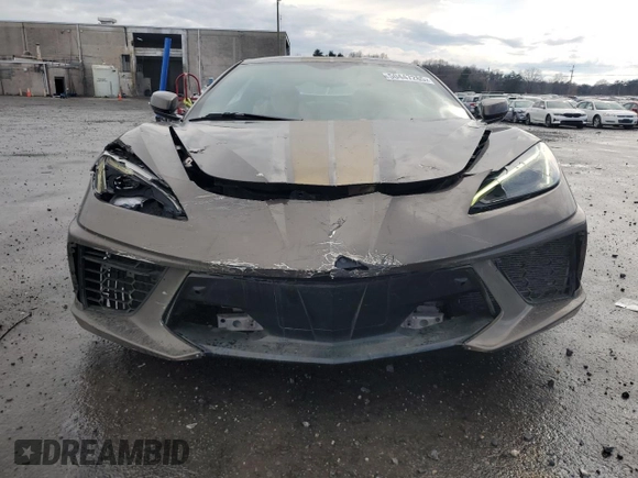 2021 Chevrolet Corvette 2LT with VIN 1G1YB2D40M5110151, listed as a Copart auction lot 50447265 with 9,081 mi miles and Salvage title. Bid and sale history available at DreamBid. Image 5.
