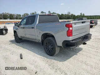 2024 Chevrolet Silverado 1500 Custom Trail Boss with VIN 3GCUDCE8XRG141897, listed as a Copart auction lot 71285004 with 14,488 mi miles and Salvage Title. Bid and sale history available at carsss.com. Image 2.