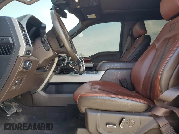 2019 Ford F-150 XL with VIN 1FTEW1E42KFC94989, listed as a Copart auction lot 48256705 with 108,120 mi miles and Salvage Title. Bid and sale history available at carsss.com. Image 7.