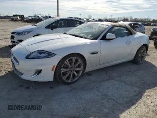 2013 Jaguar XK with VIN SAJWA4GB2DLB50139, listed as a Copart auction lot 47025975 with 0 mi miles and Clean Title. Bid and sale history available at carsss.com. Image 1.