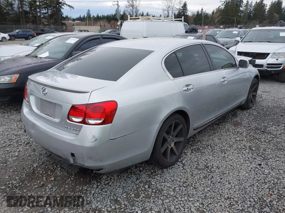 2006 Lexus GS 300 with VIN JTHBH96S965036259, listed as a IAAI auction lot 41841568 with 132,613 mi miles and . Bid and sale history available at carsss.com. Image 4.