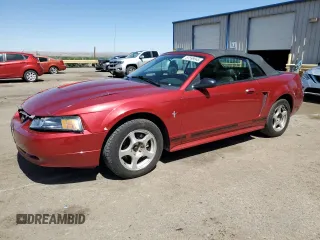 2003 Ford Mustang Deluxe z VIN 1FAFP44463F438457, wystawiony jako Copart lot #57599045 z przebiegiem 41 349 mil mil oraz Szkoda całkowita • Salvage title. Historia ofert i sprzedaży dostępna na DreamBid. Obrazek 1.