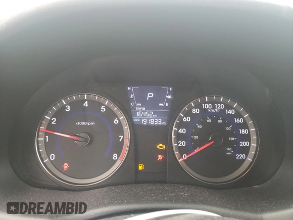 2013 Hyundai Accent GS with VIN KMHCT5AE2DU112630, listed as a Copart auction lot 57121665 with 191,833 mi miles and Salvage title. Bid and sale history available at DreamBid. Image 9.
