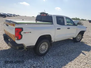 2023 Chevrolet Colorado 4WD Work Truck with VIN 1GCGTBEC5P1205094, listed as a Copart auction lot 61022155 with 11,174 mi miles and Clean title. Bid and sale history available at DreamBid. Image 3.