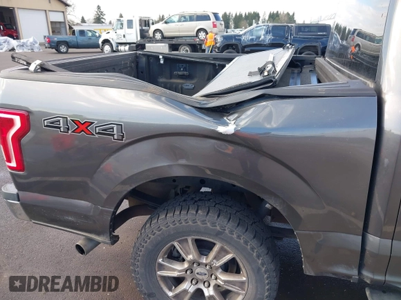 2015 Ford F-150 XLT with VIN 1FTEW1EG1FKE89277, listed as a IAAI auction lot 41752106 with 142,069 mi miles. Bid and sale history available at carsss.com. Image 6.