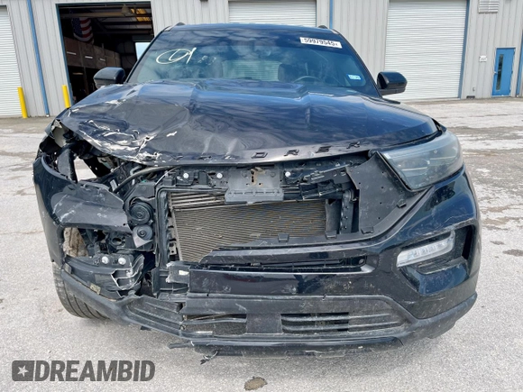 2022 Ford Explorer ST-Line z VIN 1FMSK7KH8NGA86473, wystawiony jako Copart lot #59979545 z przebiegiem 61 412 mil mil oraz Szkoda całkowita • Salvage title. Historia ofert i sprzedaży dostępna na DreamBid. Obrazek 5.