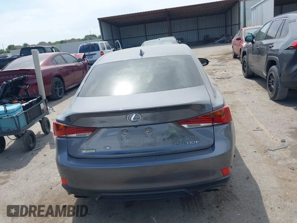 2017 Lexus IS 200t with VIN JTHBA1D25H5039302, listed as a IAAI auction lot 42059497 with 142,695 mi miles and . Bid and sale history available at DreamBid. Image 16.