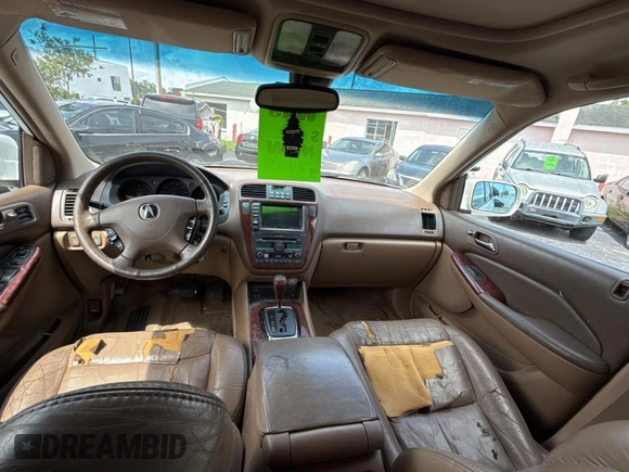 2004 Acura MDX Touring with VIN 2HNYD18954H530413, listed as a Copart auction lot 63772525 with 207,939 mi miles and Clean title. Bid and sale history available at DreamBid. Image 9.