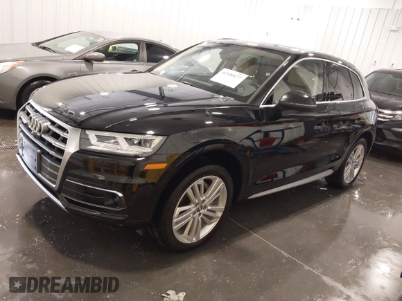 2018 Audi Q5 Prestige z VIN WA1CNAFY8J2144431, wystawiony jako IAAI lot #42100177 z przebiegiem 50 606 mil mil oraz . Historia ofert i sprzedaży dostępna na DreamBid. Obrazek 19.