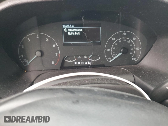2020 Ford Transit Cargo with VIN 1FTBR1X80LKA87827, listed as a Copart auction lot 51919325 with 90,463 mi miles and Salvage Title. Bid and sale history available at DreamBid. Image 9.