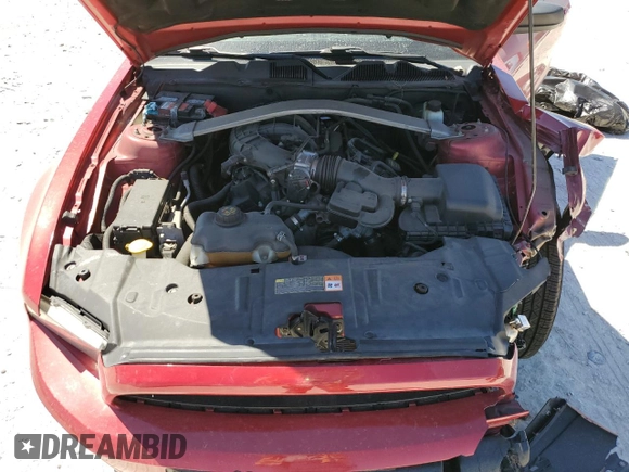 2013 Ford Mustang V6 with VIN 1ZVBP8EM9D5217390, listed as a Copart auction lot 50158865 with 128,928 mi miles and Salvage title. Bid and sale history available at DreamBid. Image 11.