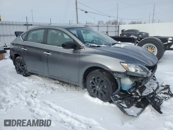 2018 Nissan Sentra S with VIN 3N1AB7AP3JY273771, listed as a Copart auction lot 45819765 with 52,003 mi miles and Salvage Title. Bid and sale history available at carsss.com. Image 5.