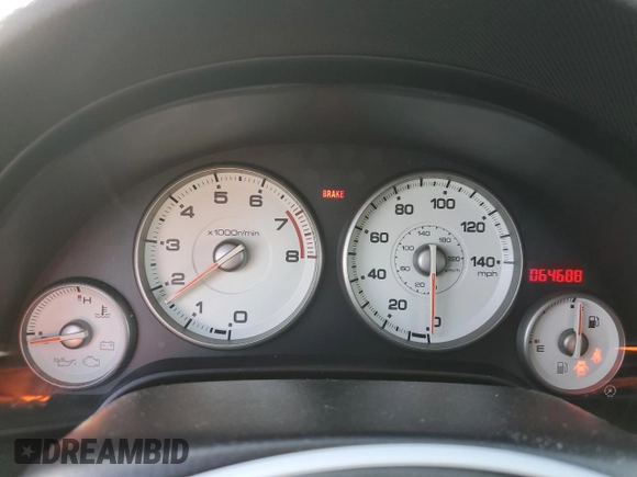 2005 Acura RSX with VIN JH4DC53825S017092, listed as a Copart auction lot 74581464 with 64,688 mi miles and Salvage title. Bid and sale history available at DreamBid. Image 9.