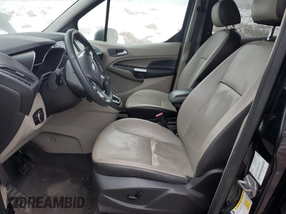 2015 Ford Transit Connect Wagon Titanium with VIN NM0GE9G76F1219343, listed as a Copart auction lot 43380065 with 0 mi miles and Clean Title. Bid and sale history available at carsss.com. Image 7.