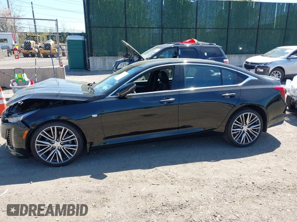 2024 Cadillac CT5 Premium Luxury with VIN 1G6DT5RK2R0131439, listed as a IAAI auction lot 42129787 with 1,801 mi miles and . Bid and sale history available at DreamBid. Image 14.