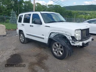 2012 Jeep Liberty Sport Latitude with VIN 1C4PJMAK5CW195775, listed as a IAAI auction lot 42376382 with 210,666 mi miles and . Bid and sale history available at DreamBid. Image 1.