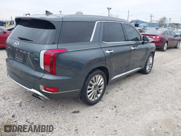 2020 Hyundai Palisade Limited z VIN KM8R5DHE2LU036488, wystawiony jako IAAI lot #42067059 z przebiegiem 54 067 mil mil oraz . Historia ofert i sprzedaży dostępna na DreamBid. Obrazek 4.