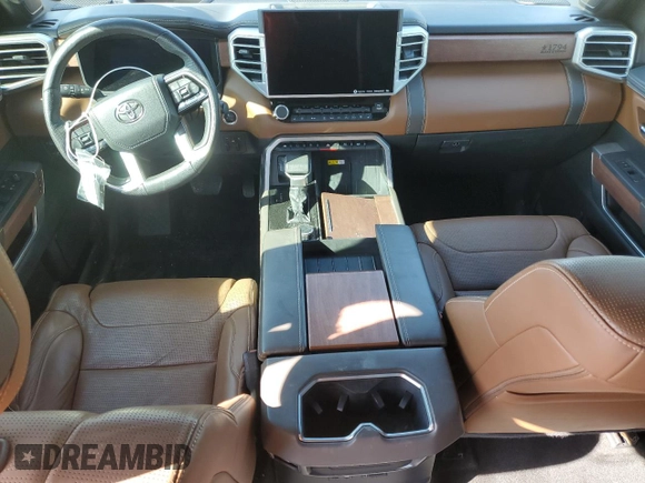 2023 Toyota Tundra 1794 Edition with VIN 5TFMA5AB1PX020609, listed as a Copart auction lot 78865424 with Not provided miles and Non repairable. Bid and sale history available at DreamBid. Image 8.