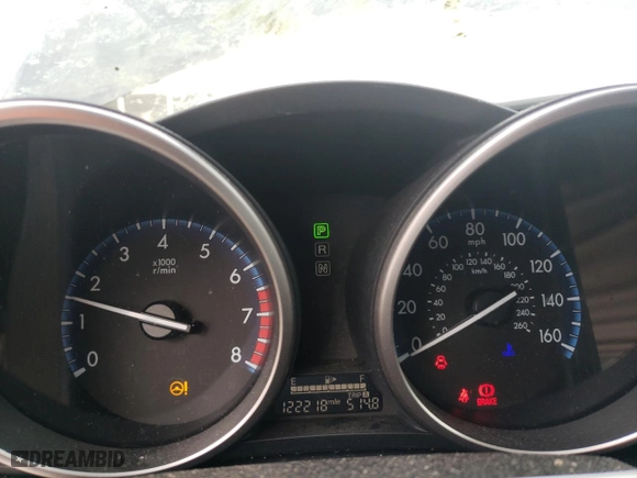 2013 Mazda Mazda3 i Grand Touring with VIN JM1BL1M76D1767039, listed as a Copart auction lot 43875615 with 122,218 mi miles and Salvage Title. Bid and sale history available at carsss.com. Image 9.