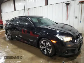 2017 Honda Civic EX-T with VIN 2HGFC1F34HH659846, listed as a Copart auction lot 48987095 with 96,300 mi miles and Salvage Title. Bid and sale history available at carsss.com. Image 4.