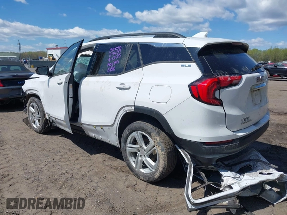 2018 GMC Terrain SLE z VIN 3GKALTEV5JL361752, wystawiony jako IAAI lot #42040941 z przebiegiem 102 731 mil mil oraz . Historia ofert i sprzedaży dostępna na DreamBid. Obrazek 3.