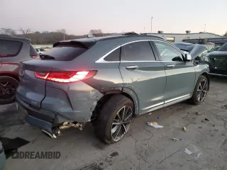 2024 Infiniti QX55 Luxe with VIN 3PCAJ5JR4RF104646, listed as a Copart auction lot 82784634 with 14,088 mi miles and Salvage Title. Bid and sale history available at DreamBid. Image 3.