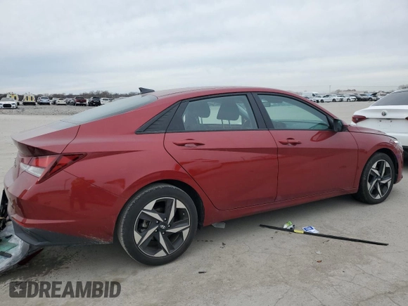 2023 Hyundai Elantra SEL with VIN KMHLS4AG9PU596069, listed as a Copart auction lot 83209214 with 20,407 mi miles and Salvage Title. Bid and sale history available at DreamBid. Image 3.