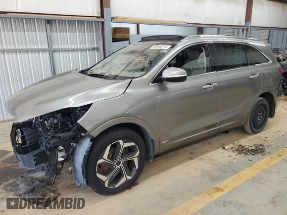 2019 Kia Sorento SX Limited with VIN 5XYPKDA56KG509100, listed as a Copart auction lot 69446214 with Not Provided miles and Salvage Title. Bid and sale history available at carsss.com. Image 1.