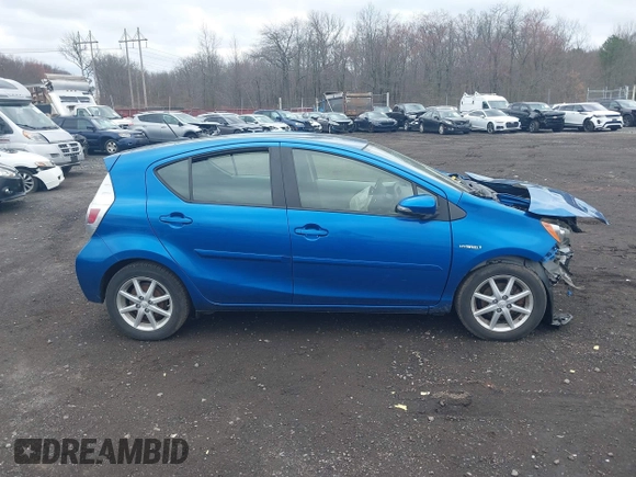 2014 Toyota Prius One with VIN JTDKDTB3XE1561717, listed as a IAAI auction lot 41899029 with 108,658 mi miles and . Bid and sale history available at DreamBid. Image 13.