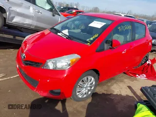 2013 Toyota Yaris L with VIN JTDKTUD35DD560686, listed as a IAAI auction lot 41702208 with 142,174 mi miles. Bid and sale history available at carsss.com. Image 18.