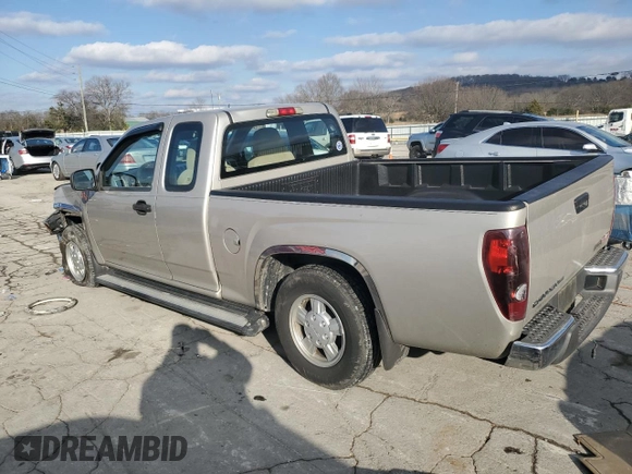 2008 GMC Canyon SL with VIN 1GTCS199888110693, listed as a Copart auction lot 88260565 with 151,579 mi miles and Salvage Title. Bid and sale history available at carsss.com. Image 2.