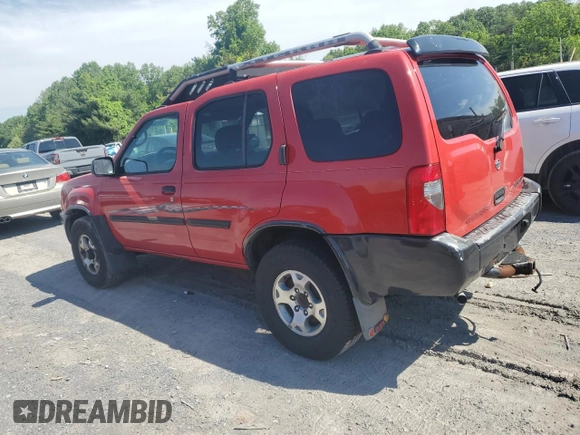 2001 Nissan Xterra XE with VIN 5N1ED28Y91C559932, listed as a Copart auction lot 55956625 with 286,598 mi miles and Clean title. Bid and sale history available at DreamBid. Image 2.