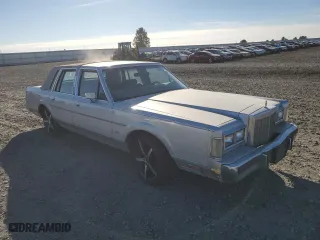 1986 Lincoln Town Car with VIN 1LNBP96FXGY728775, listed as a Copart auction lot 72062924 with 69,980 mi miles and Salvage Title. Bid and sale history available at carsss.com. Image 4.