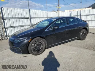 2023 Mercedes-Benz EQS with VIN W1KCG2DB1PA025449, listed as a Copart auction lot 87678245 with 6,868 mi miles and Salvage Title. Bid and sale history available at carsss.com. Image 1.