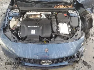 2020 Mercedes-Benz CLA 45 AMG with VIN W1K5J5DB9LN093643, listed as a Copart auction lot 86995884 with 36,263 mi miles and Salvage Title. Bid and sale history available at DreamBid. Image 12.