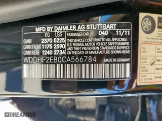 2012 Mercedes-Benz E-Class E 350 Luxury BlueTEC with VIN WDDHF2EB0CA566784, listed as a Copart auction lot 49675525 with 139,965 mi miles and Salvage Title. Bid and sale history available at carsss.com. Image 13.