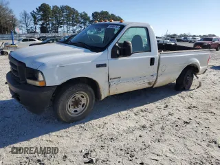 2002 Ford Super Duty F-250 XL with VIN 1FTNF20F52EA73407, listed as a Copart auction lot 46986155 with 509,564 mi miles and Salvage Title. Bid and sale history available at carsss.com. Image 1.