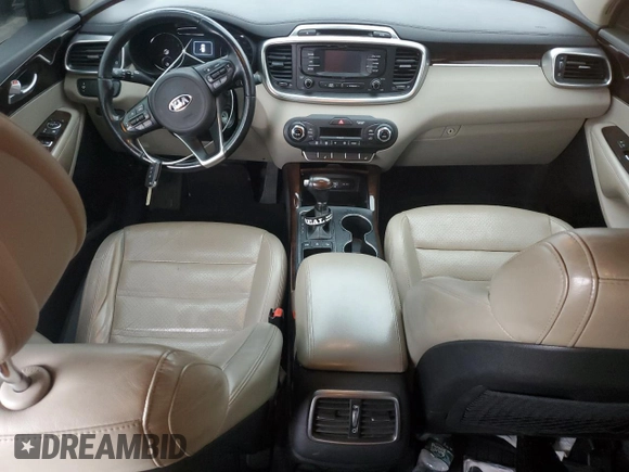 2016 Kia Sorento EX with VIN 5XYPHDA15GG010713, listed as a Copart auction lot 44855165 with 133,450 mi miles and Salvage Title. Bid and sale history available at carsss.com. Image 8.